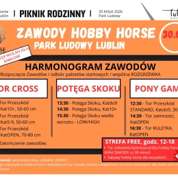 Pakiet startowy: Zawody LUBLIN/PIKNIK RODZINNY - Park Ludowy 30.05