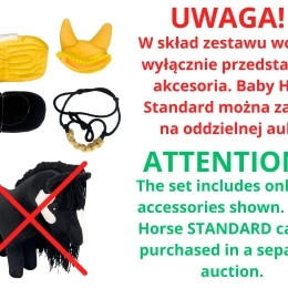 AKCESORIA - ZESTAW 1 - DLA BABY HORSE STANDARD
