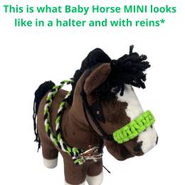 AKCESORIA - HALTER (Z MOŻLIWOŚCIĄ DODANIA WODZY) dla baby horse MINi