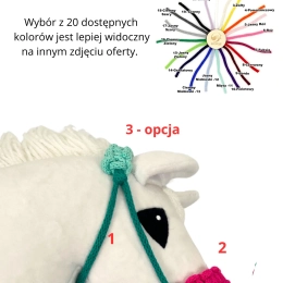 Halter (z plecionym nachrapnikiem)