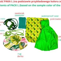 PAK AKCESORIÓW "L"-8 elementów