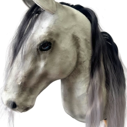 UJEŻDŻENIOWY REALISTYCZNY HOBBY HORSE A3 – SZARY - 1 SZTUKA W CENIE PROMO