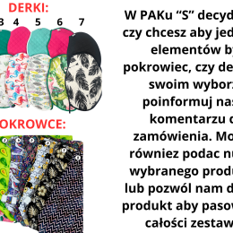 PAK AKCESORIÓW "S"–    6 elementów