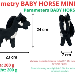 BABY HORSE MINI - Srokacz