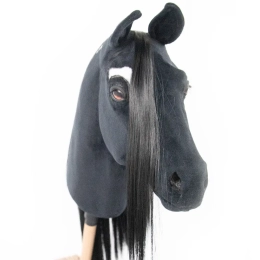 REALISTYCZNY HOBBY HORSE – KARY/CZARNA GRZYWA/ŁATKA NAD OKIEM