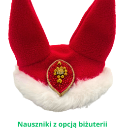 NAUSZNIKI świąteczne (biżuteria opcjonalnie)