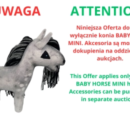 BABY HORSE MINI - Jabłkowity