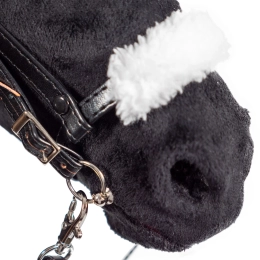 REALISTYCZNY HOBBY HORSE – KARY/CZARNA GRZYWA/ŁATKA NAD OKIEM