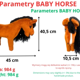 BABY HORSE STANDARD - Kasztanowaty