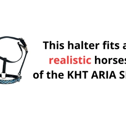 Szyty kantar dla hobby horse realistik
