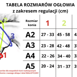 ZESTAW AKCESORIÓW - 4 ELEMENTY (derka, nauszniki, ogłowie, wodze) - RÓŻNE KOLORY DO WYBORU