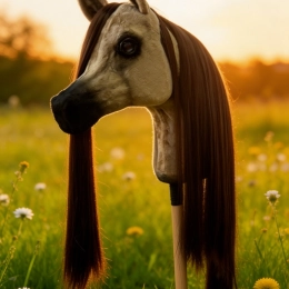 REALISTYCZNY HOBBY HORSE –PIASKOWY KOŃ ARABSKI - CENA NA START ważna do 19.04 włącznie