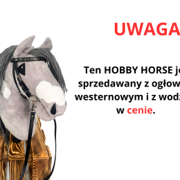 Hobby Horse VIP  szary w łatki A2-A5