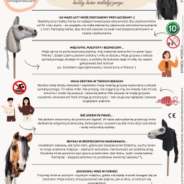 REALISTYCZNY HOBBY HORSE A4 TARANT + BALEJAŻ – 1 sztuka, edycja limitowana