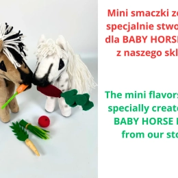 Mini smaczki dla BABY HORSE MINI