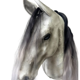 UJEŻDŻENIOWY REALISTYCZNY HOBBY HORSE A3 – SZARY - 1 SZTUKA W CENIE PROMO