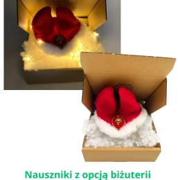 NAUSZNIKI zimowe (biżuteria opcjonalnie)
