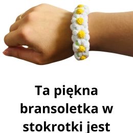 ZESTAW STOKROTKA – halter, wodze, bransoletka
